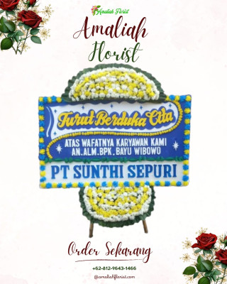 Papan Bunga Duka di Toboh Palabah