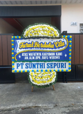 Papan Bunga Duka di Toboh Palabah