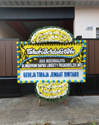 Papan Bunga Duka di Toboh Palabah