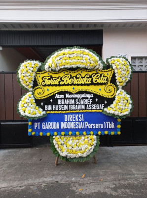 Papan Bunga Duka di Toboh Palabah