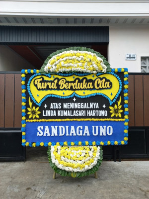 Papan Bunga Duka di Toboh Palabah